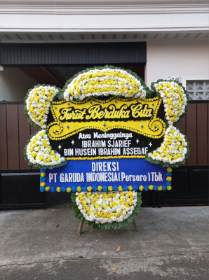 Papan Bunga Duka di Alolama