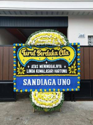 Papan Bunga Duka di Alolama